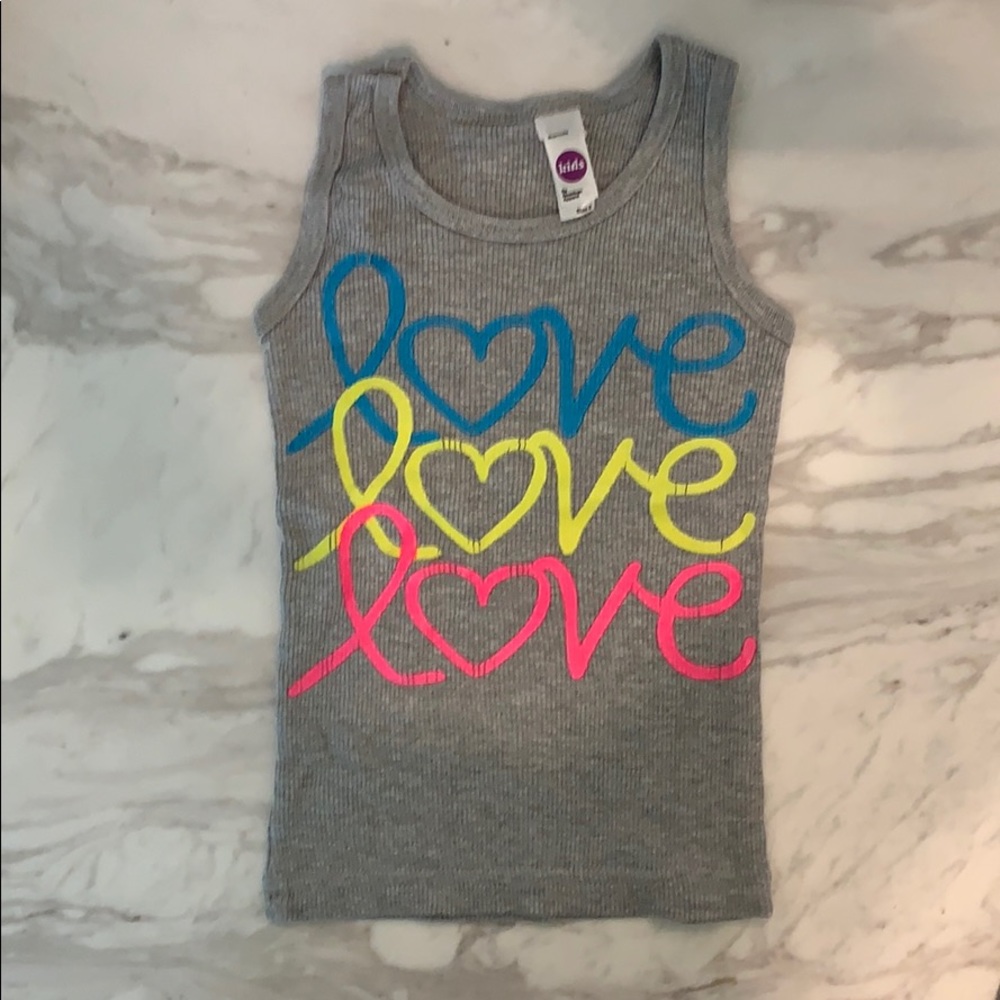 Little Girls Love Tank Top